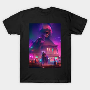 HALLOWEEN IN A FUTURE AMERICA T-Shirt